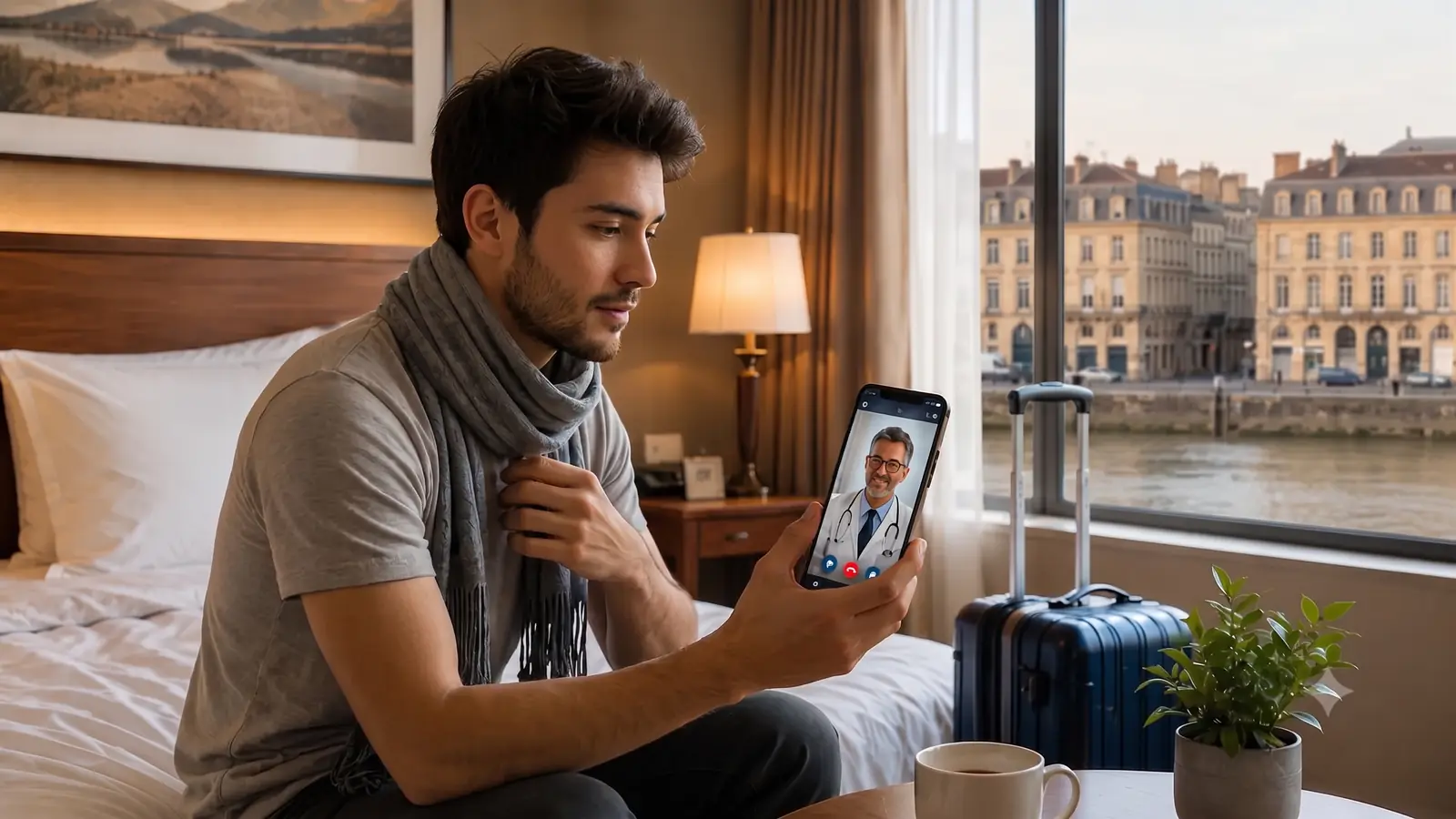 Video teleconsultation in Bordeaux