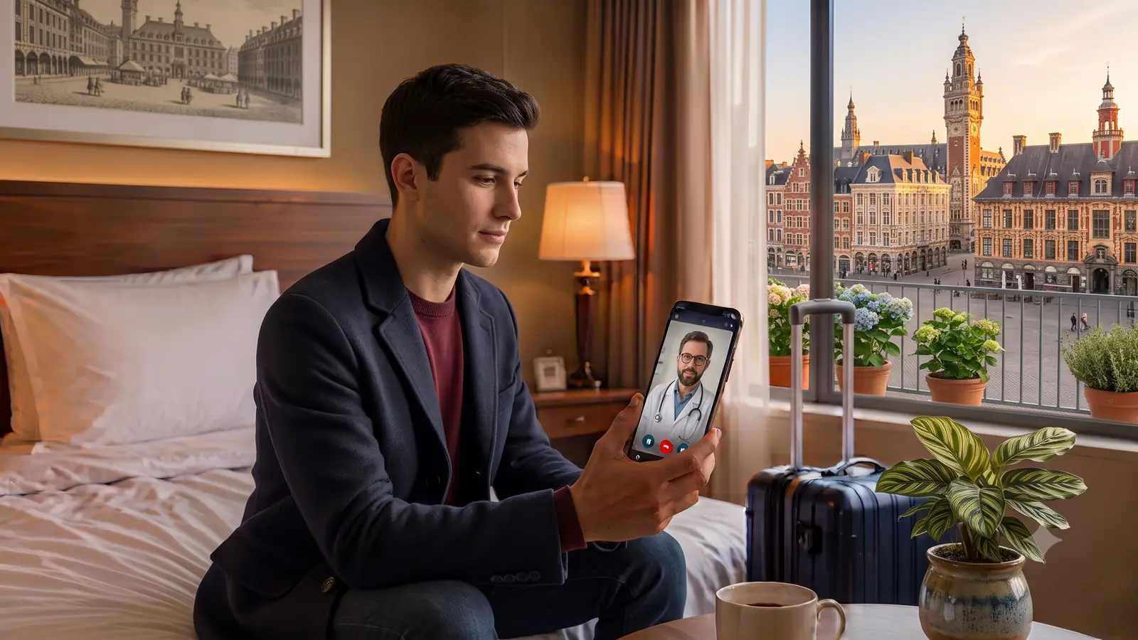Video teleconsultation in Lille