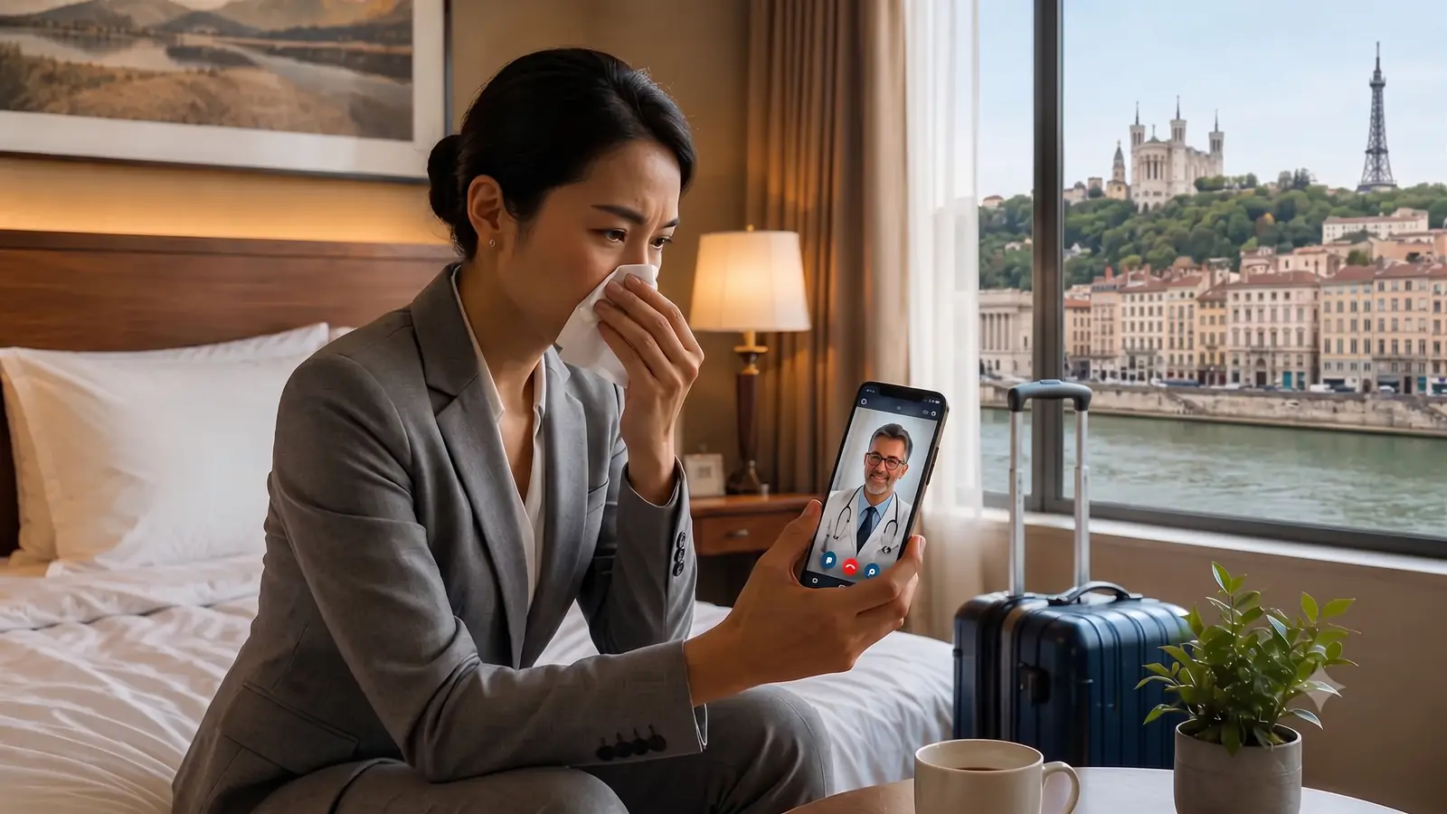 Video teleconsultation in Lyon