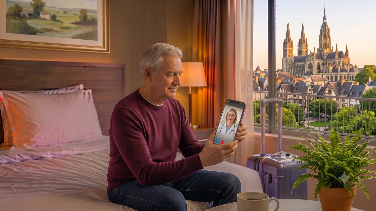 Video teleconsultation in Tours